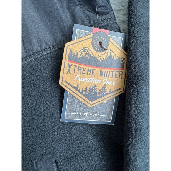 Mens Black Beverly Hills Polo Club Full-Zip Jacket 2X Polyester Expedition NWT - Picture 9 of 14